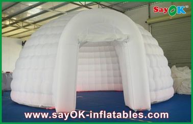 الهواء OD 5M نفخ خيمة الأبيض، خيمة قابل للنفخ قبة للمعارض