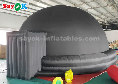 أسود 6M نفخ القبة السماوية قبة خيمة للأطفال معدات التعليم المدرسي